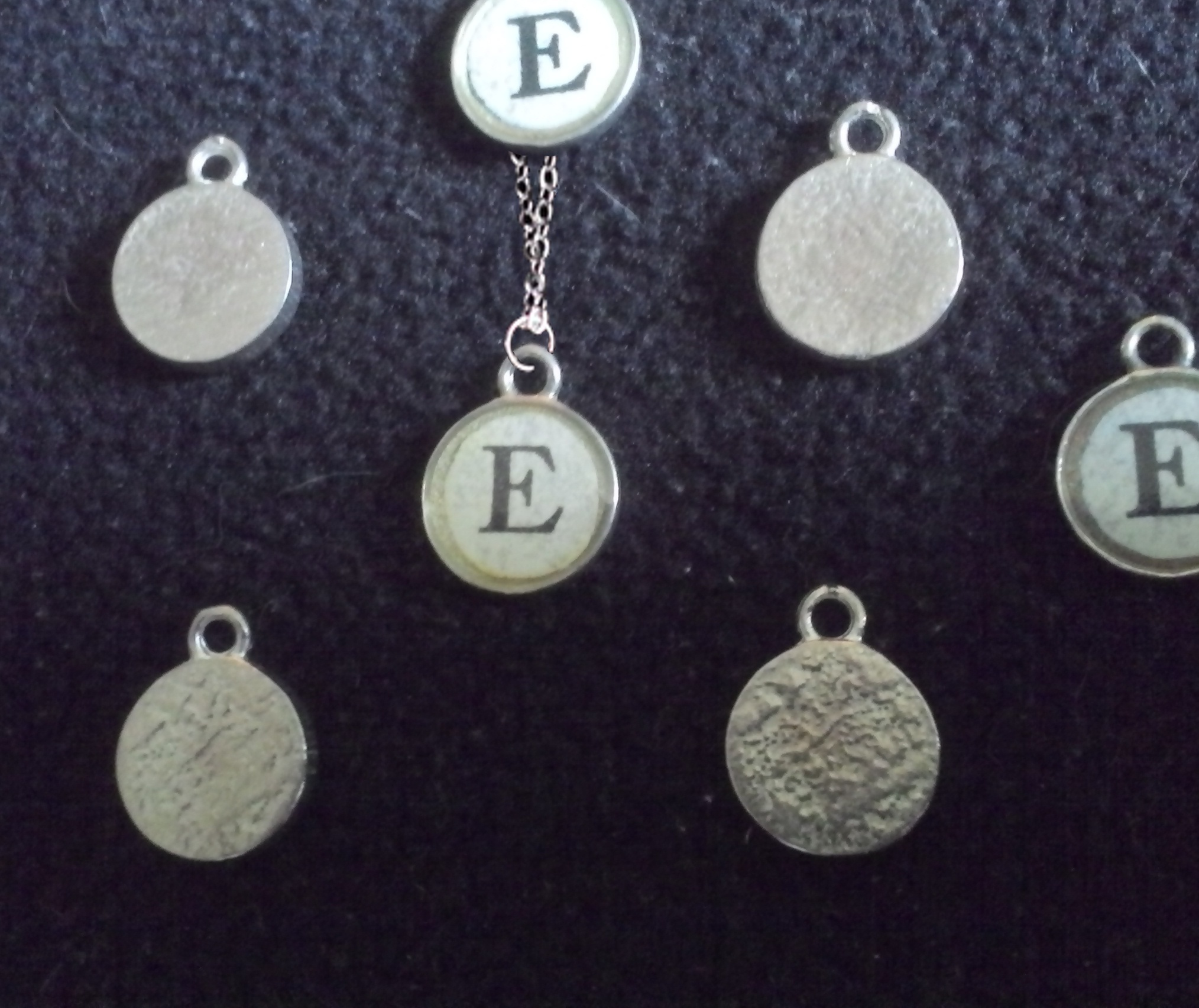 Letter E Pendant